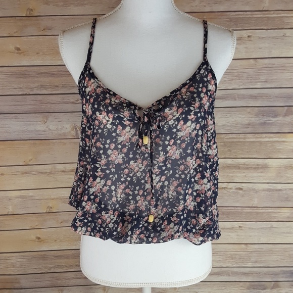 Papaya Tops - (NWOT)Sheer tank top